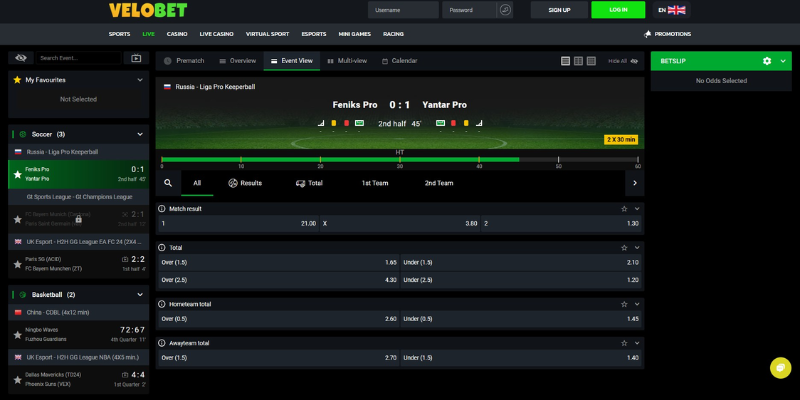 velobet-live-sazeni